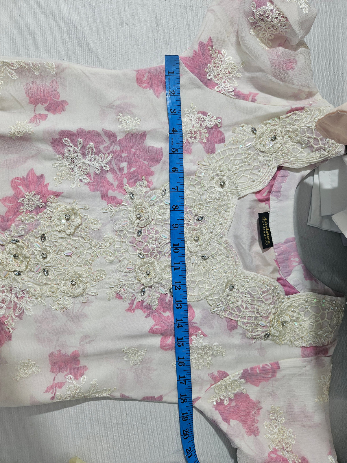 Chiffon Embroidery Dress