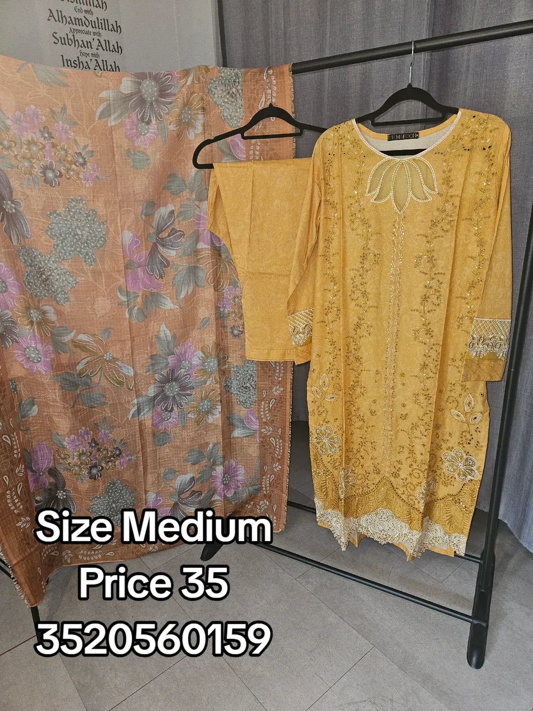 Embroidery Lawn Dress