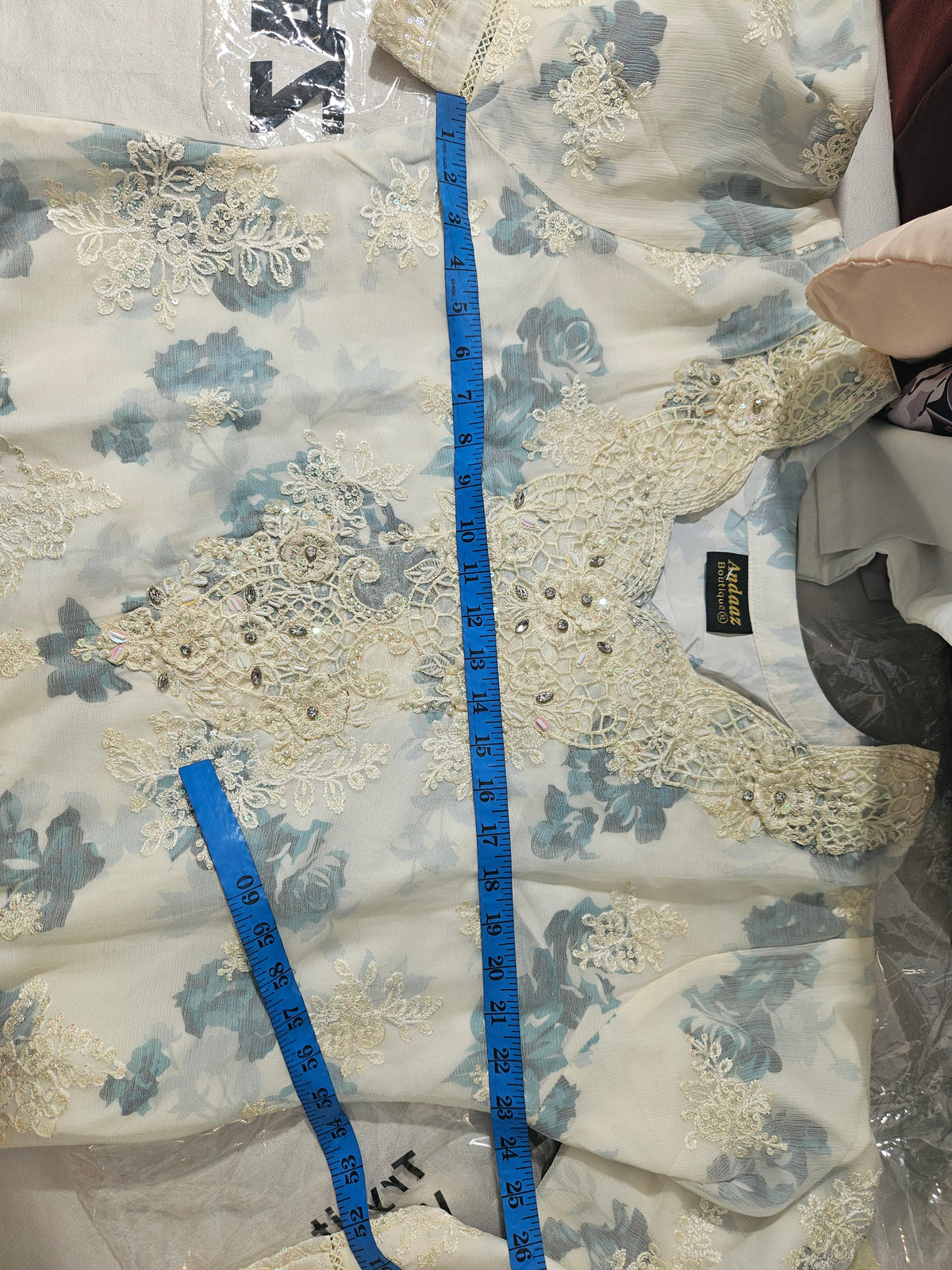 Chiffon Embroidery Dress