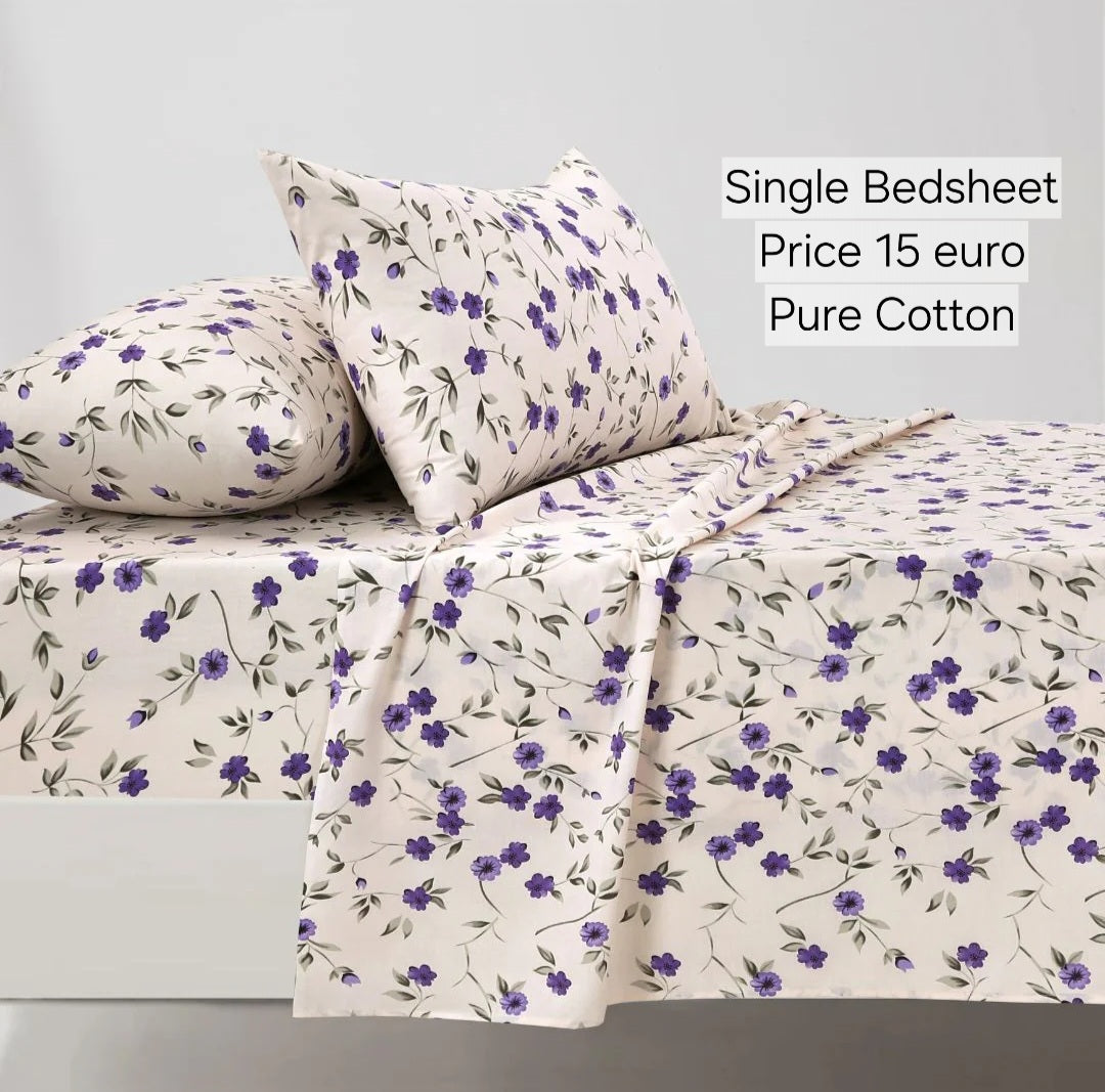 Single Cotton Bedsheet