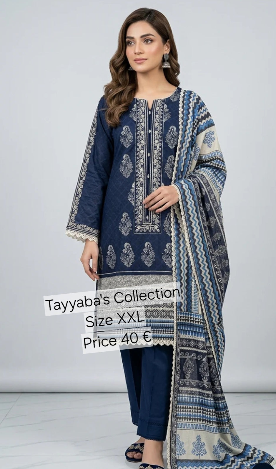XXL EMBROIDERY LAWN