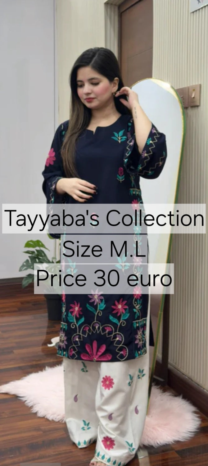 Tehzeeb Libas Embroidery Dress