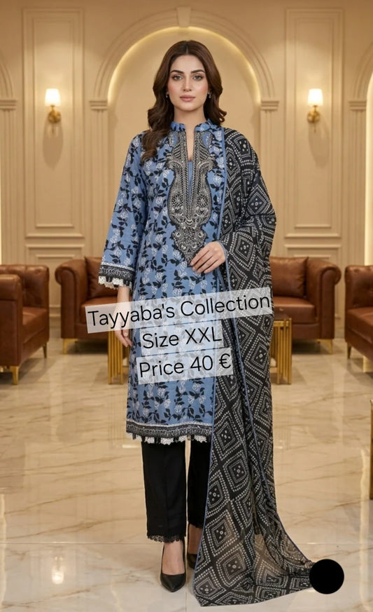 Xxl Embroidery Lawn
