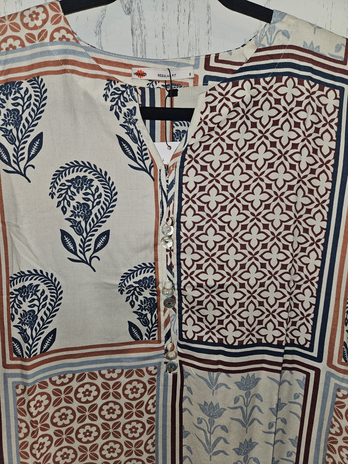 Khaddi printed kurta