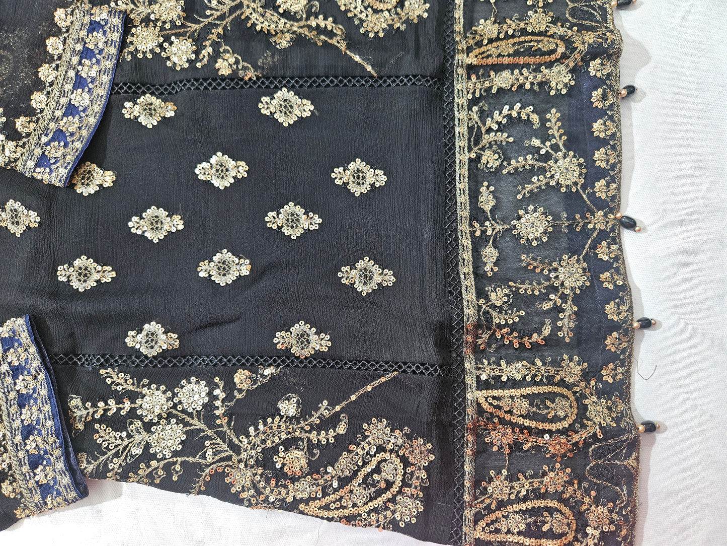 Black Chiffon Dress