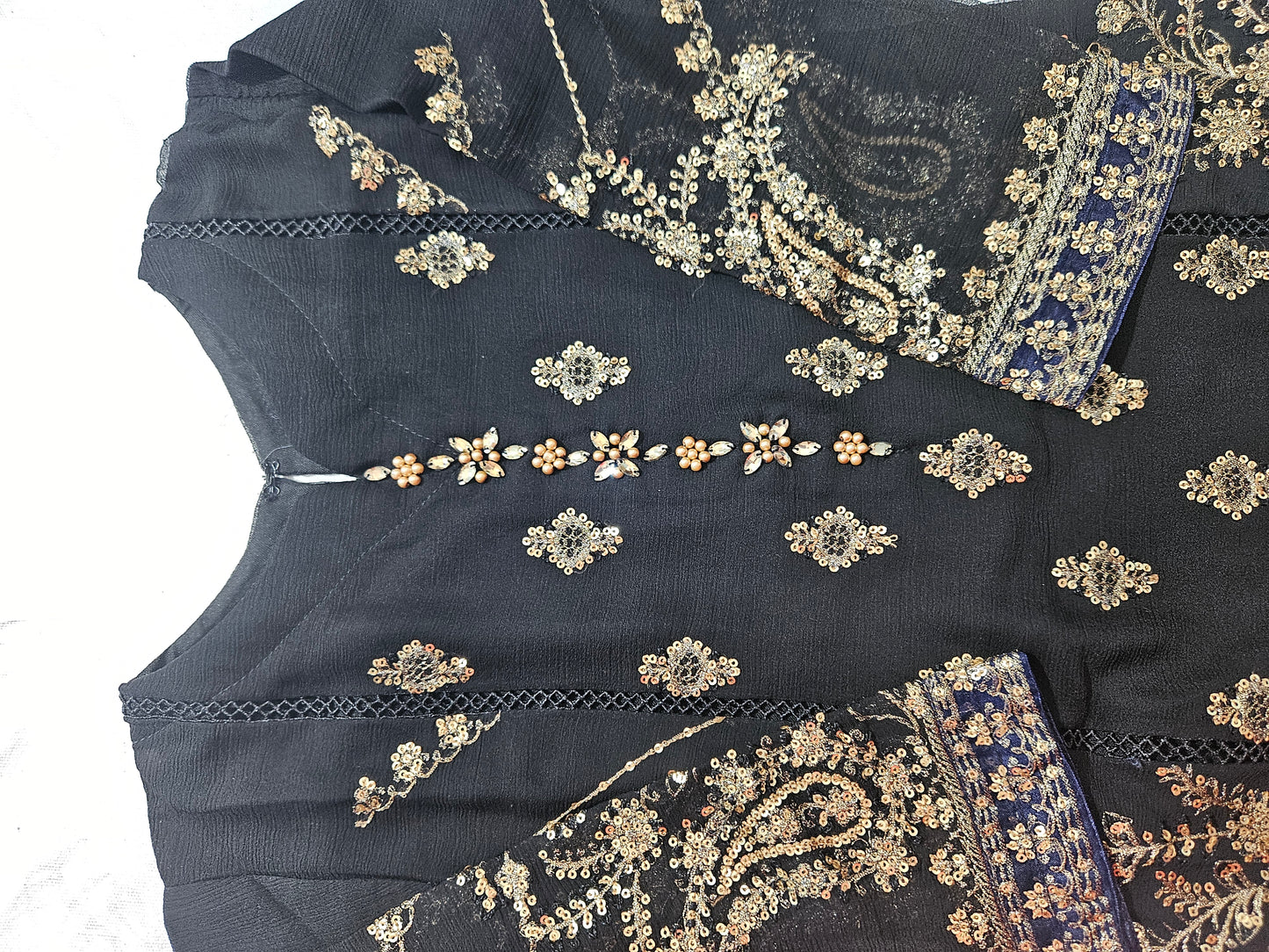 Black Chiffon Dress
