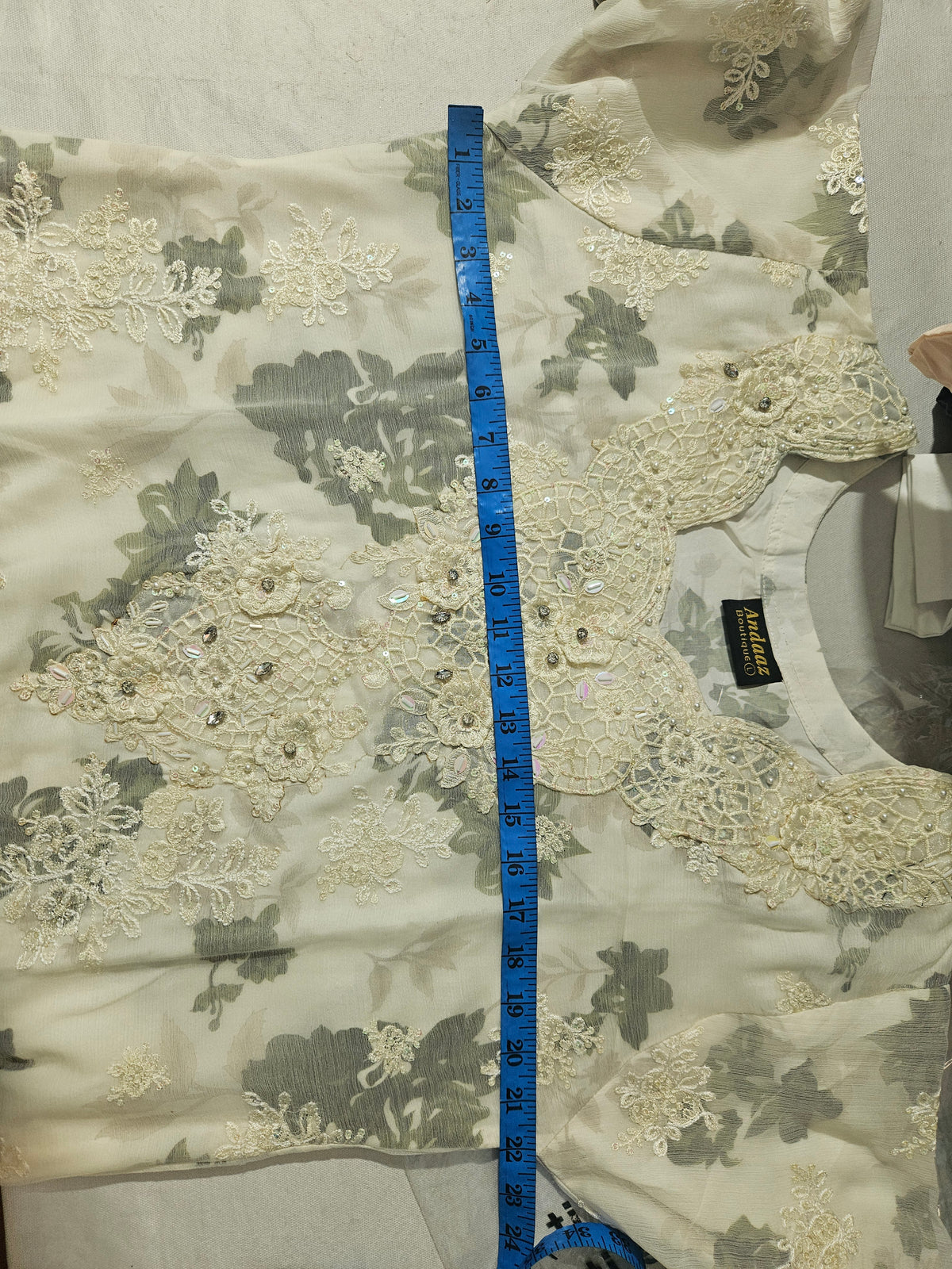 Chiffon Embroidery Dress