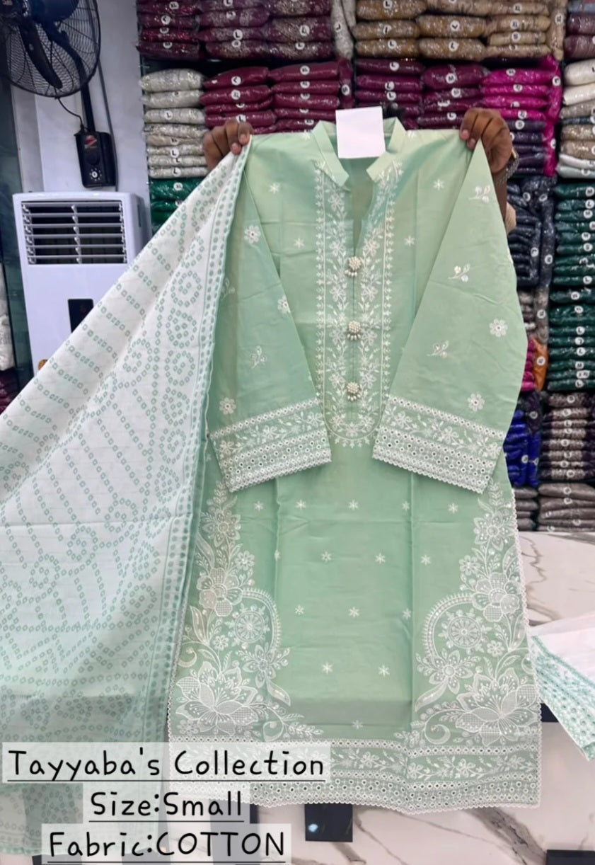 Cotton Embroidery dress