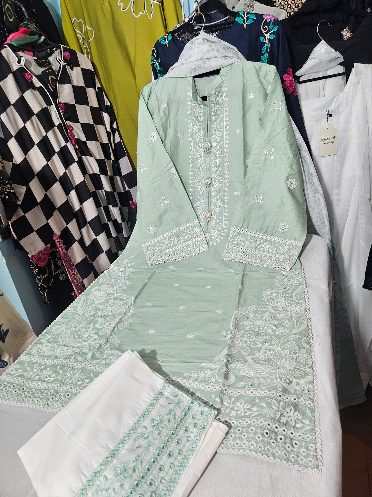 Cotton Embroidery dress