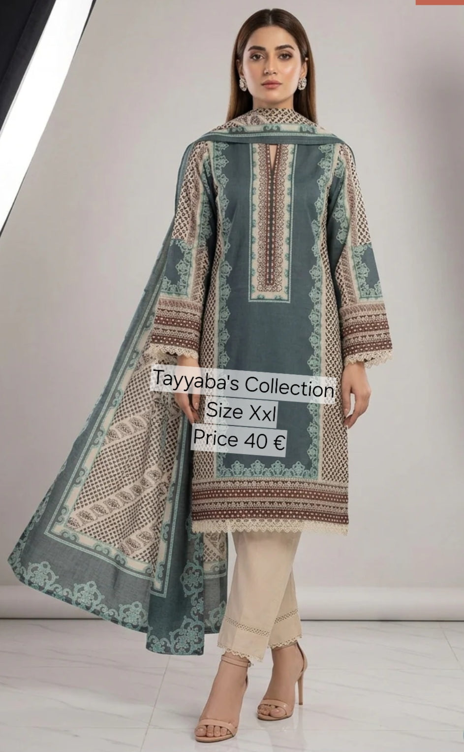 XXL EMBROIDERY LAWN