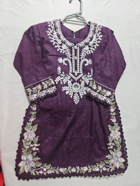 Embroidery baby dress