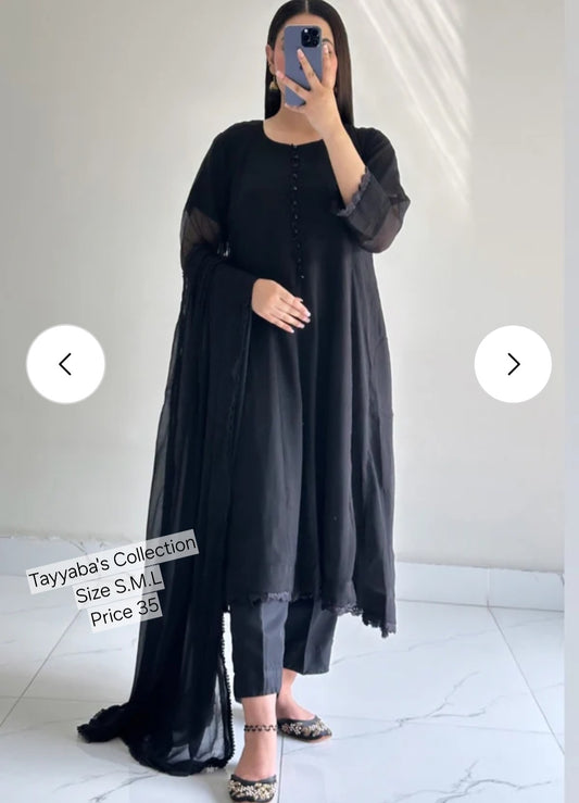 Ayesha B Chiffon frock