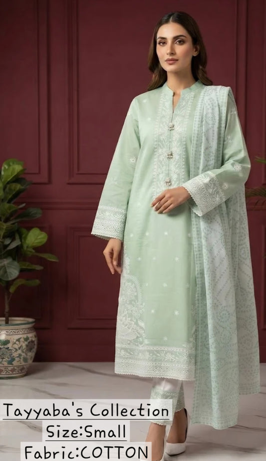 Cotton Embroidery dress