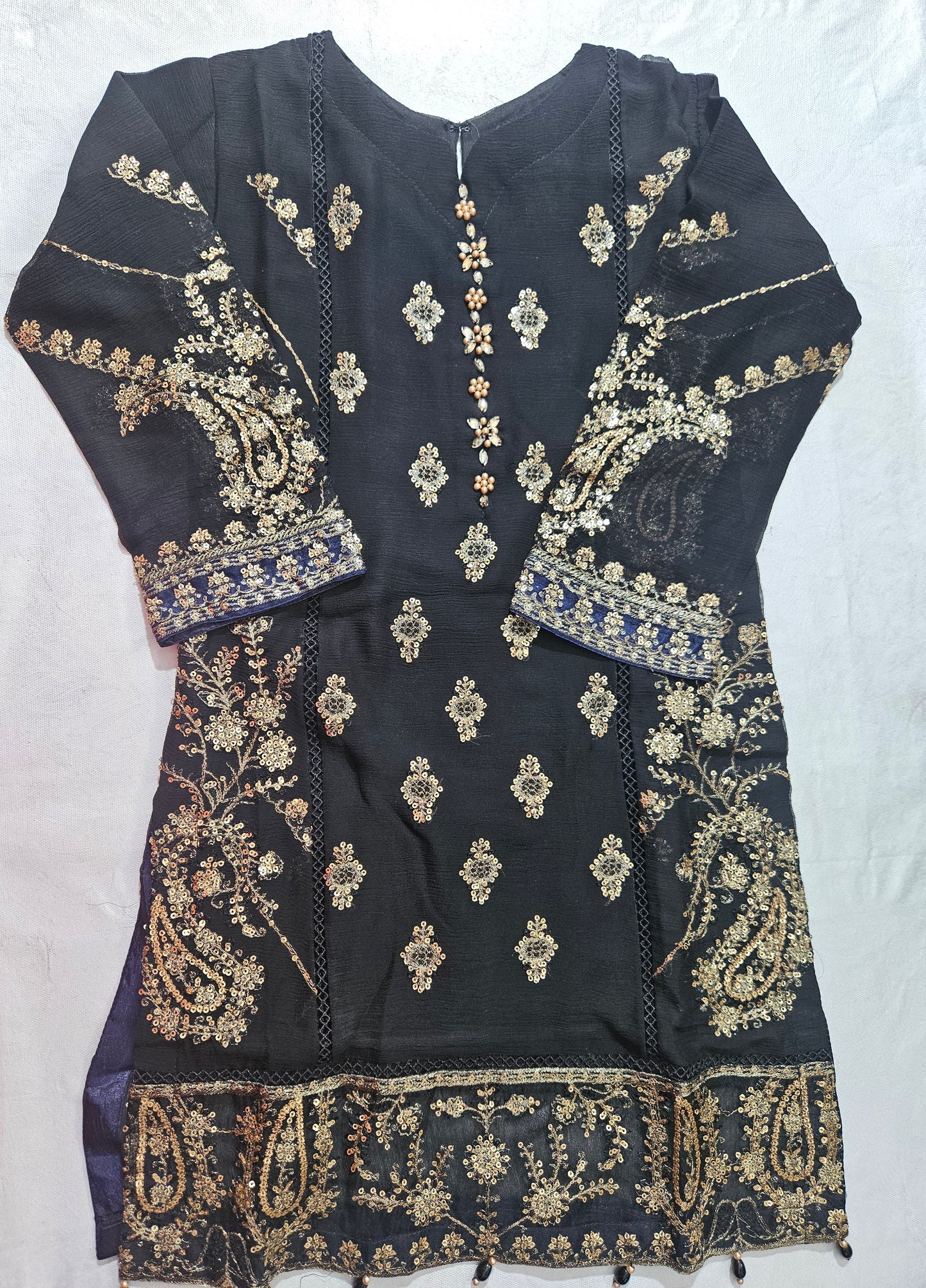 Black Chiffon Dress