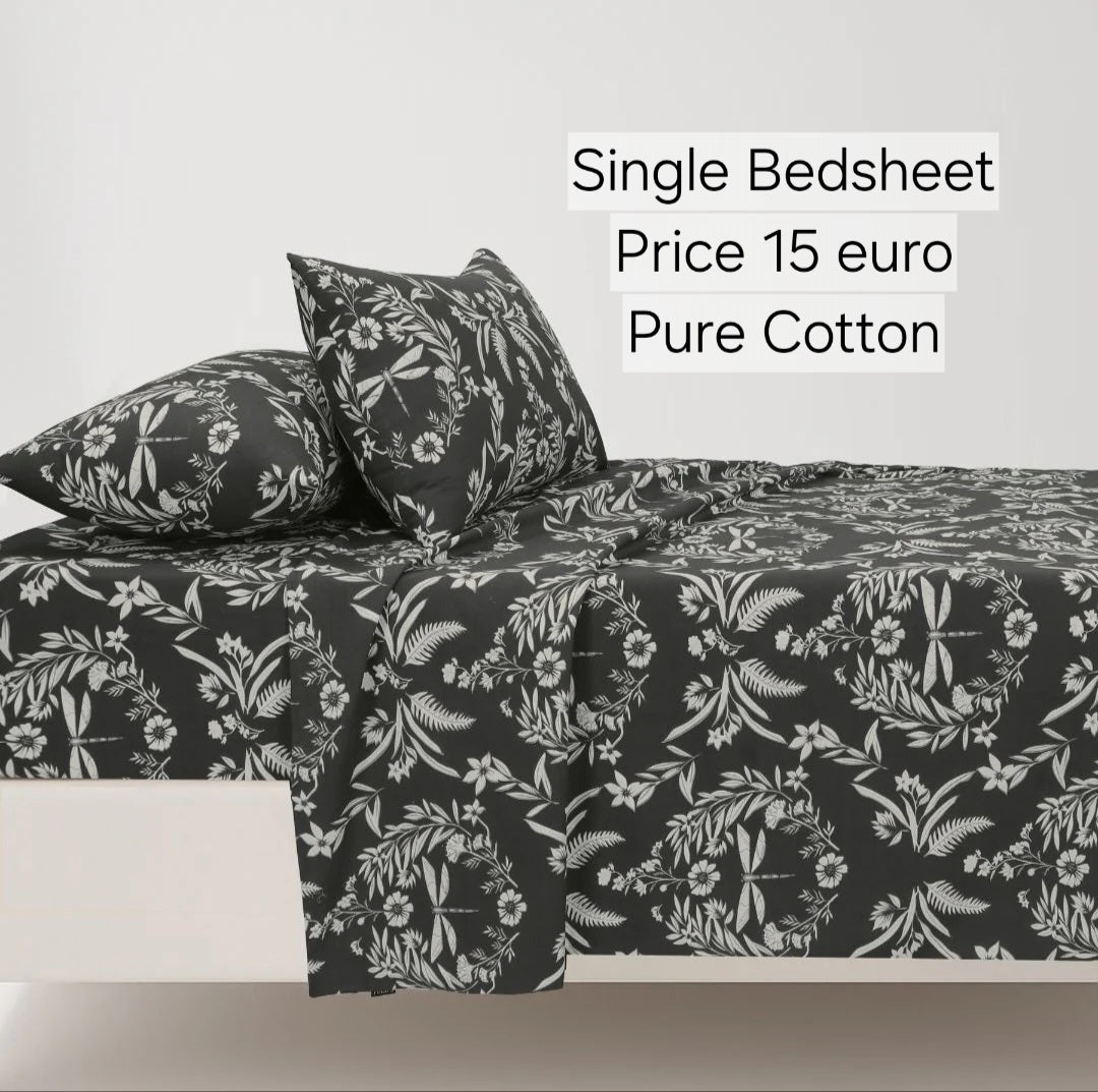 Single Cotton bedsheet