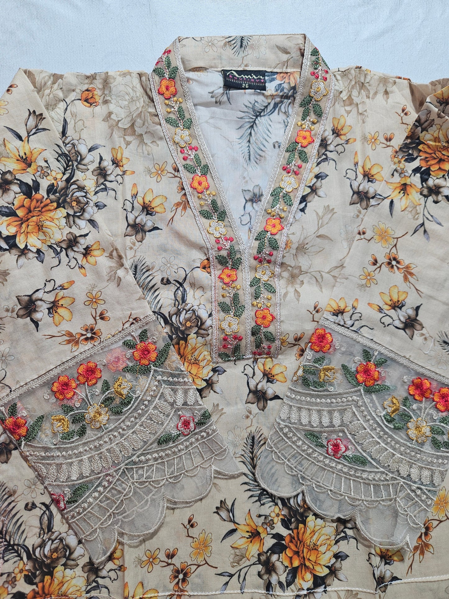 Lawn sharrara for girls