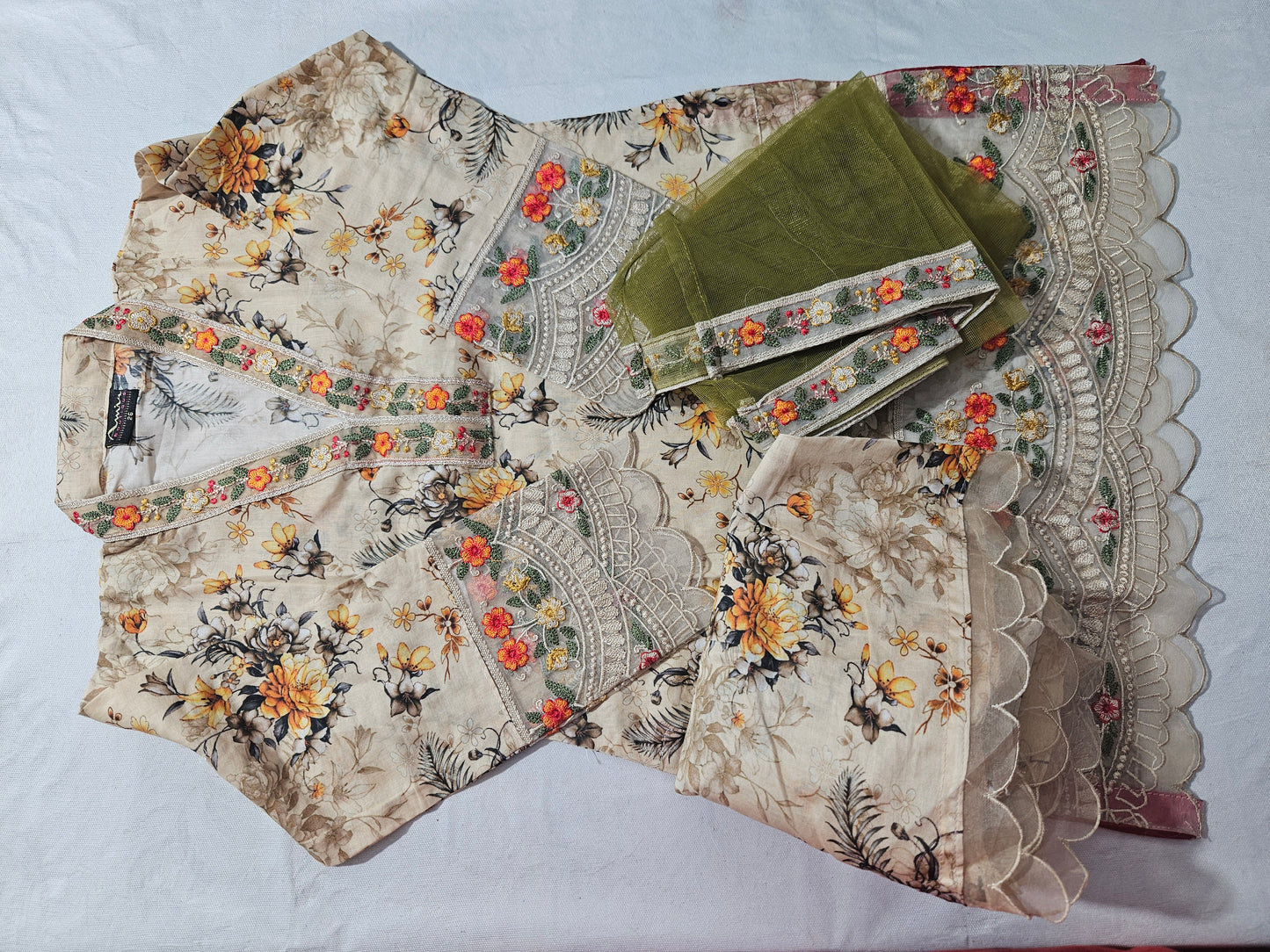 Lawn sharrara for girls